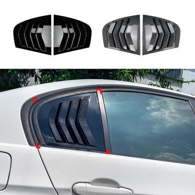 For BMW 3 Series E90 320i 330i 325i 318i M3 2005-2011 Car Side Window Spoiler Splitter Trim Rear Triangle Louver Window Sunshade