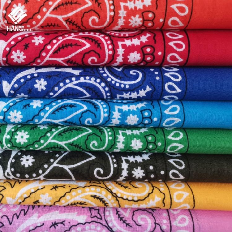Cotton Bandanas Hip Hop Scarves Outdoor Scarf Headscarf Handkerchiefs Wrap Scarf
