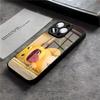 C-Cute N-Nailong Phone Case For IPhone 17 Air 16 E Pro Max 15 14 13 Mini 12 Pro 11 Max Plus Black Glass Cover