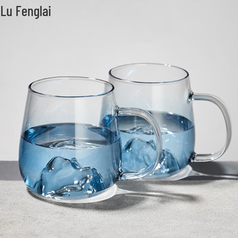 Lu Feng Lai Gradient Blue Cold Water Pitcher Set
