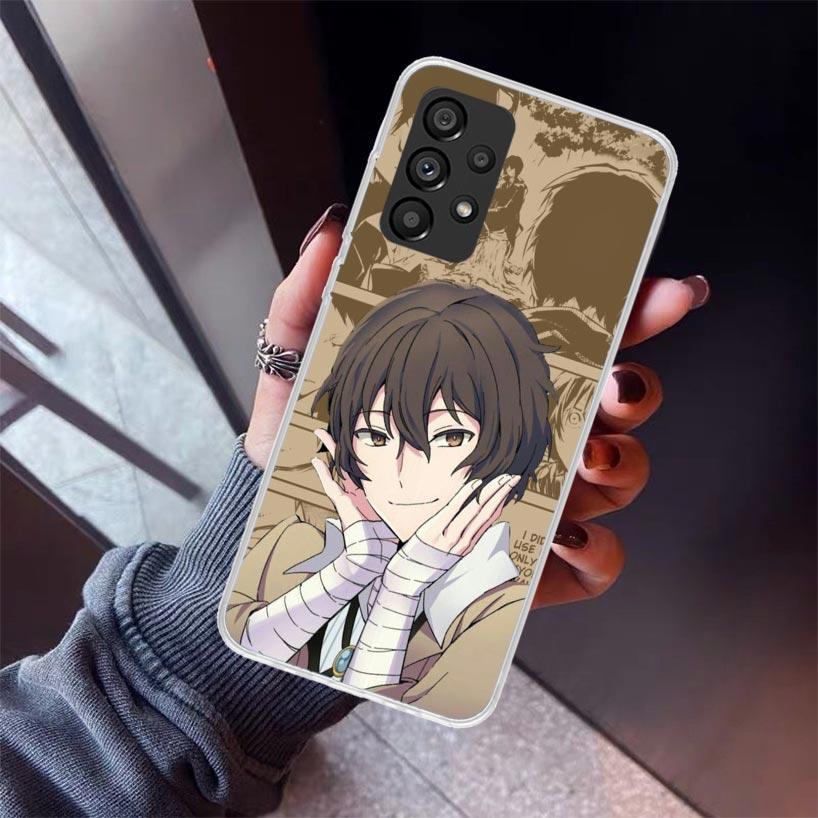 Bungo Stray Dogs Dazai Phone Case For Samsung Galaxy A12 A52S A42 A32 A22 A51 A50 Note 20 Ultra 10 S10 Plus A71 A70 A31 A30 A10S