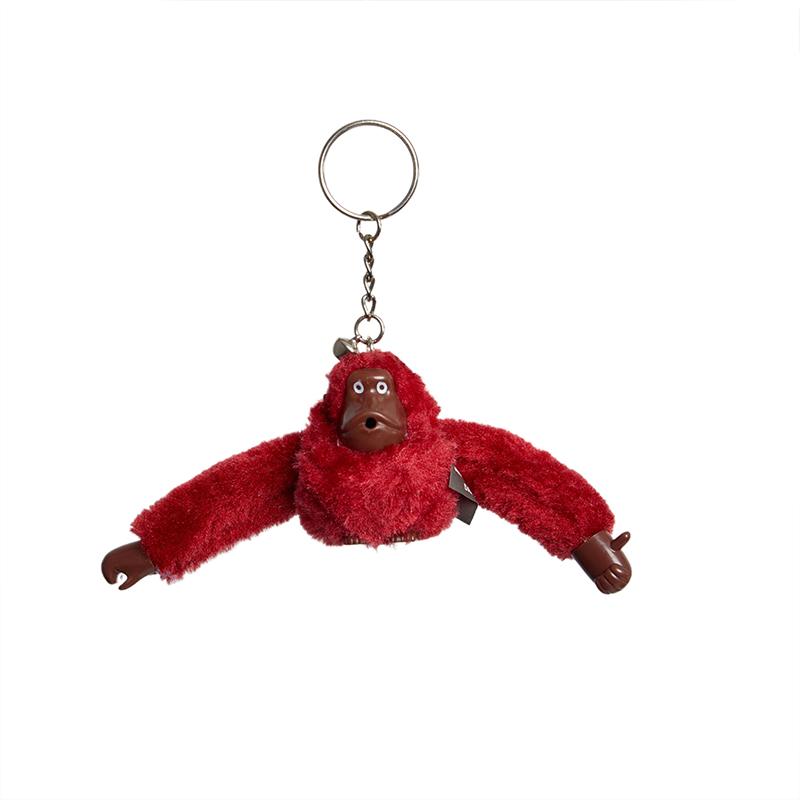 Portachiavi per auto Gorilla in peluche a braccio lungo