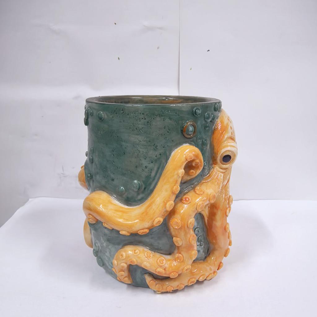 Resin Drinking Cup Large Capacity Pirate Tankard Beer Mug Beverage Drinkware with Handle Collectible Accessories