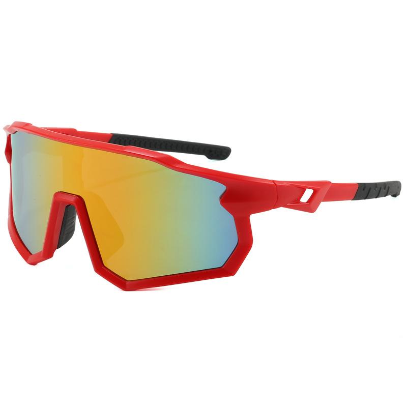Outdoor sunglasses men's colorful windproof glasses women's sports goggles cycling glasses hiking sunglasses 9356