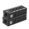 Professional 4 Port XLR Over Ethernet Converter For Noise Less Auditory Transmission Auditory Extender