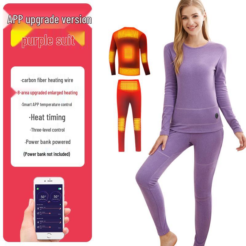 

Унісекс Електричний Одяг з Підігрівом для Контролю Температури - Тепло по Всьому Тілу з Штанами з Підігрівом L