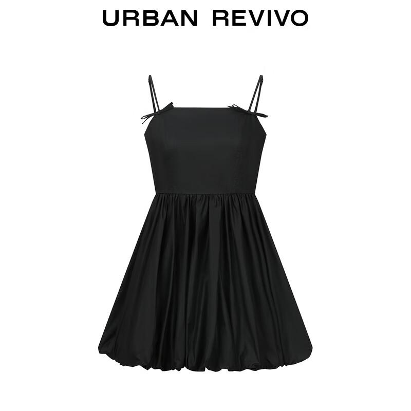 UR Women's Casual Bow-Tie Tulip Hem Strap Dress