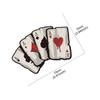 Motorcycle Car Sticker Playing Card A Decals Waterproof Vinyl Decal Accessories For Skoda Seat VW Volkswagen Suzuki Smart Toyota
