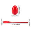 Children's Outdoor Fun Game Toy Egg Spoon Balance Sport Wooden Spoon Toss Ball Sense Training Early Education Puzzle Party Game