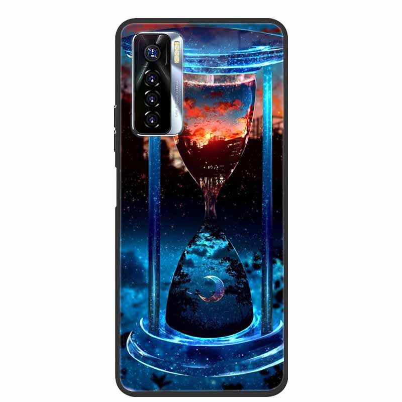 For Tecno Camon 17 Pro Cases 17P 17 Soft TPU Silicone Phone Cover for Tecno Camon 17P Back Cover Bumper Fundas Camon17 CG7n Capa