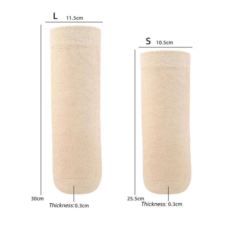 Thick Gel Padding Cushioning Sock For Lower Limb Prosthesis Comfortable Amputee Wear Shock Reduction Breathable Cotton