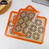 1 st Silikon Bakmattor För Ugn Förtjockade Återanvändbara Non-Stick Värmetåliga Bakplåtsark Liner För Kakor Makaroner Bröd