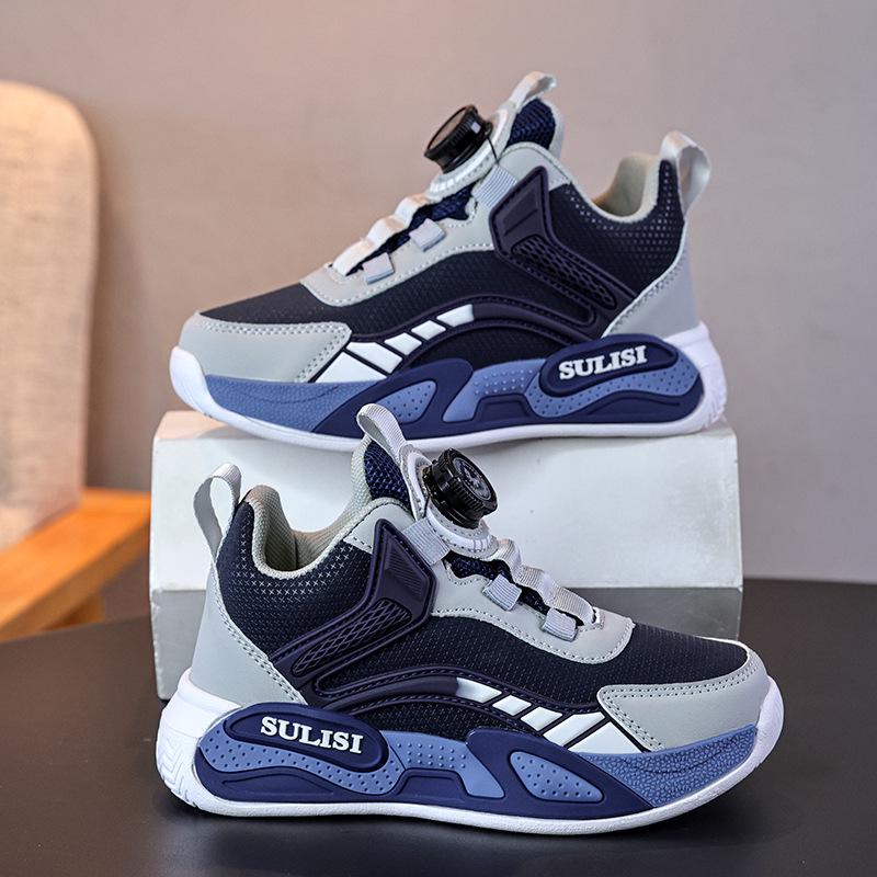 New Autumn/Winter 2025 Boys' Non-Slip Lightweight Sports and Basketball Shoes with Soft Sole