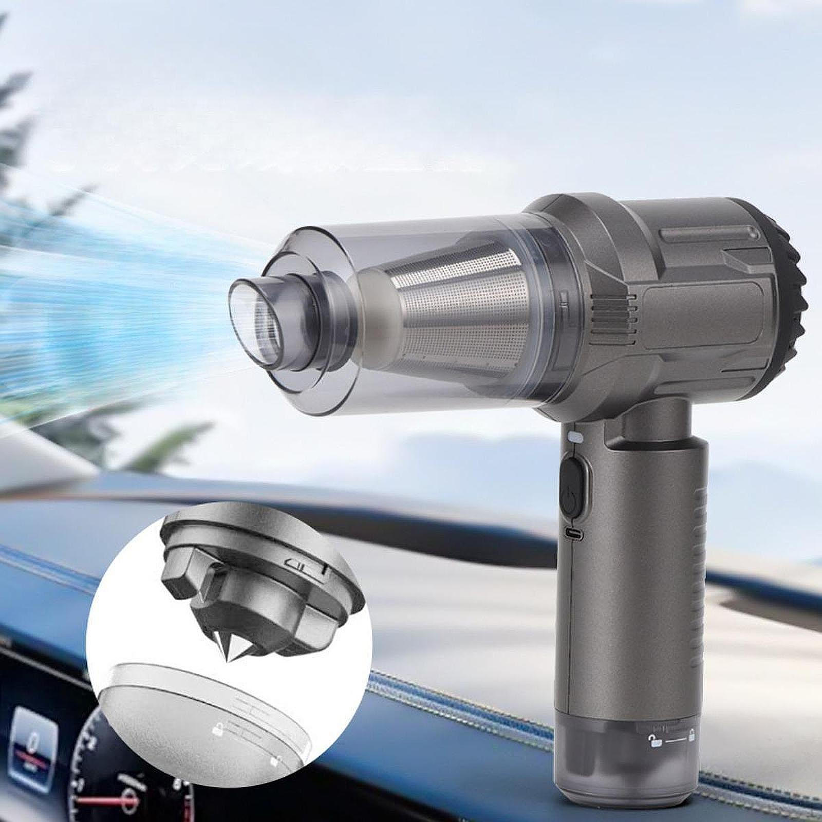 

Автомобильный пылесос типа C, принадлежности для клавиатуры на рабочем столе автомобиля серый