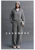 Women's Cashmere Zipper Sweater - Half-High Collar, Autumn/Winter Loose Knit, Casual Thick Outerwear