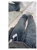 Women's Retro Blue High Waist Wide Leg Jeans for Autumn/Winter - Plus Size Slimming Straight Leg Pants for Pear Shapes