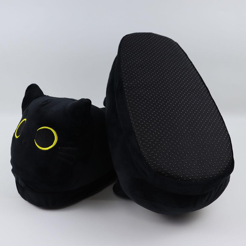 Popular My Pet Alien Snail & Dazed Siamese Cat Plush Home Slippers