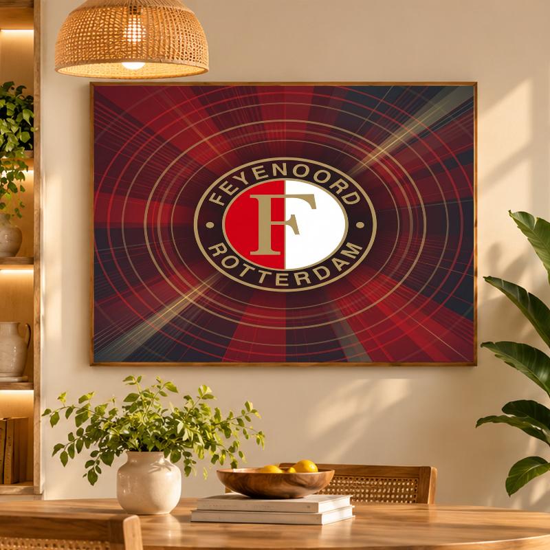 5D Diamond Painting Feyenoord DIY Full Drill Diamond Art Kit Home Decoration