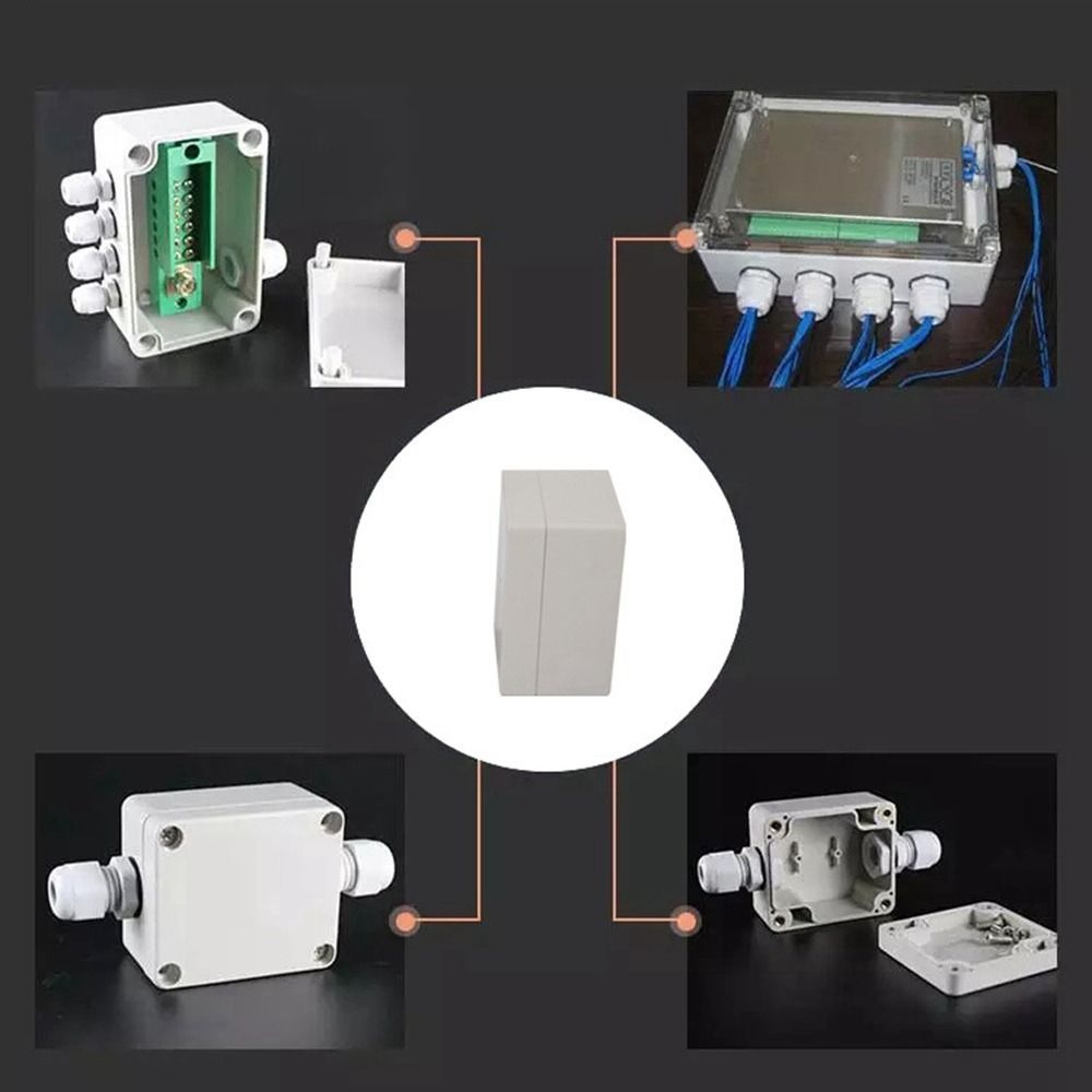Plastic Enclosure Box Waterproof Electrical Project Box Electronic Project Instrument Case