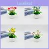 Butterfly Orchid Artificial Flower Potted Decoration For Home And Wedding