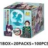 Genuine : Kimetsu No Yaiba Trading Card Kamado Tanjirou Kamado Nezuko Anime Collection Card Board Game Toy Gift