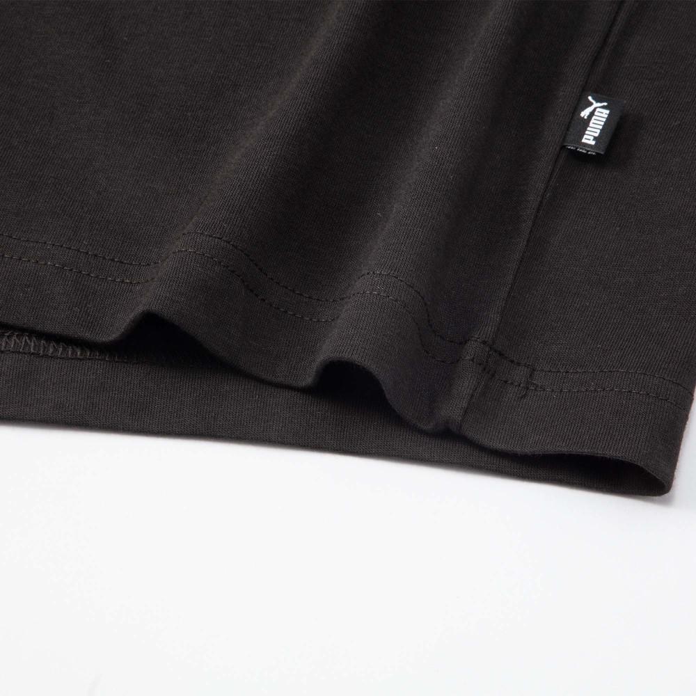 Puma Graphics Reflective Simple Logo Letter Crew Neck Short Sleeve T-Shirt Men Tops Black 686396-01