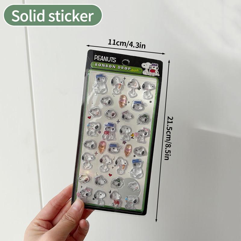 Sanrio Cartoon Sticker Hello Kitty Kuromi My Melody Aesthetic Sticker Cinnamoroll DIY Scrapbook Bonbon Drop Decal Party Favor