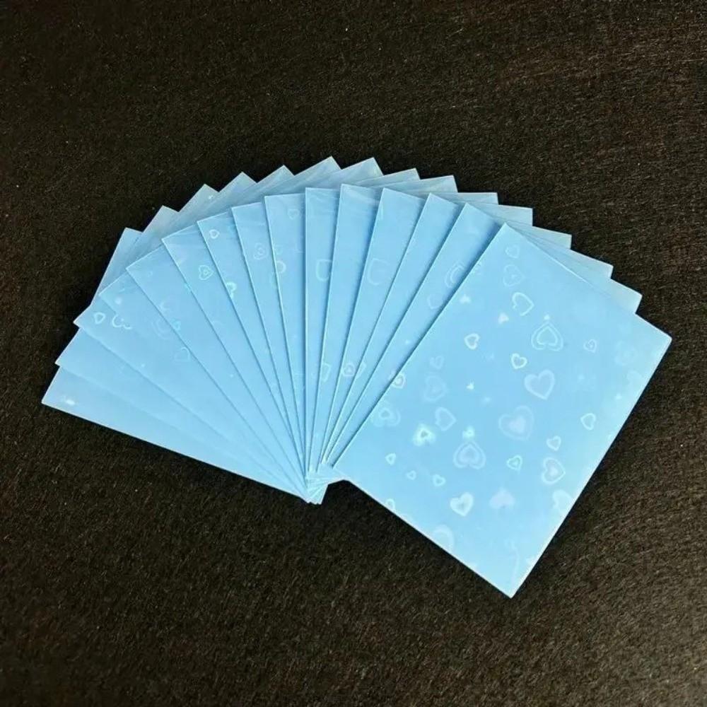 Colored Sleeves Card Protective Film 50pcs Pack Photo Protection Cover  for Kpop Collection