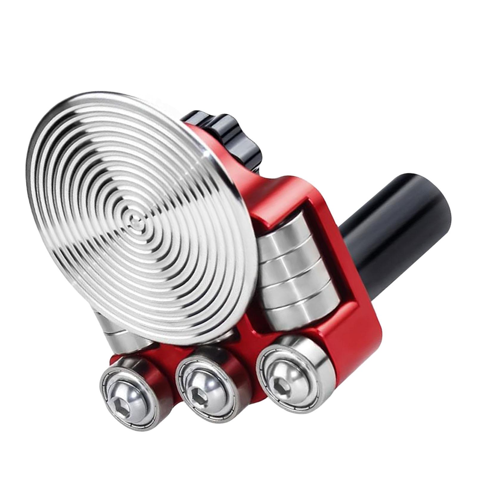 Doblador de chapa metálica Herramienta de doblado manual Estación única Plegadora de metal de disco 90 180 grados de doblado para cobre de 20 oz 1 mm gray