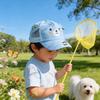 Summer Girls Cartoon Animal Mesh Baseball Cap With Sunblock And Ventilation For Outdoor Activities