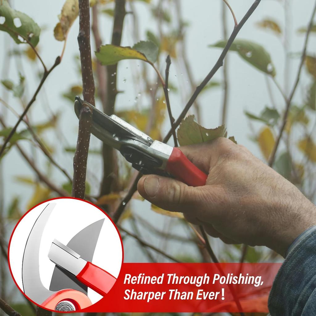 Alloy Steel Quick Sharpener Handheld Knife Sharpener Stone Portable Garden Kitchen Pruners Scissors Knives Grinding Tool