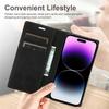 For iPhone 17 Air Wallet Case Magnetic Closing Leather Phone Cover