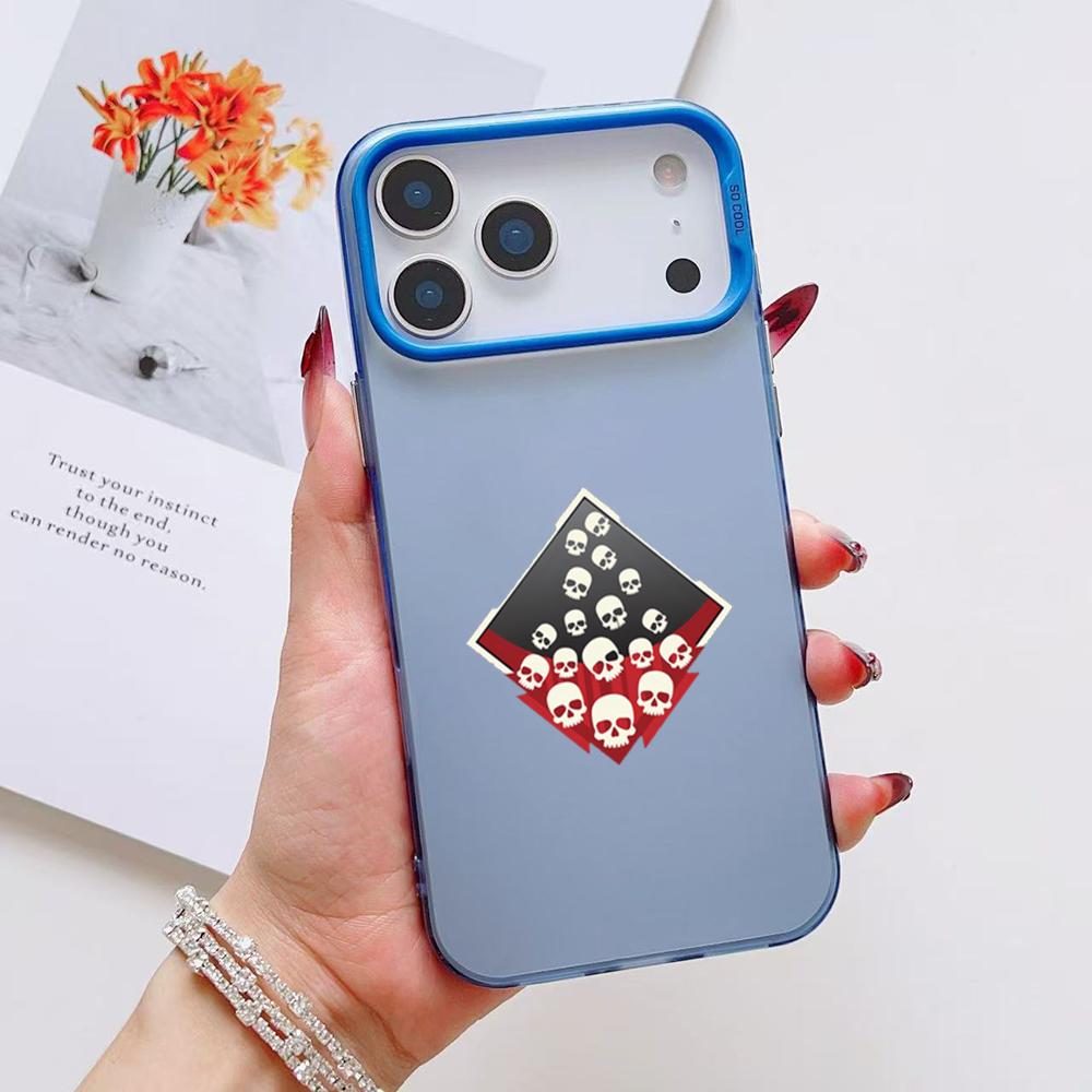 Cool Apex Game Phone Case For iPhone 17 16 15 14 13 12 11 Pro Max Air Matte Laser Aurora Shockproof Funda