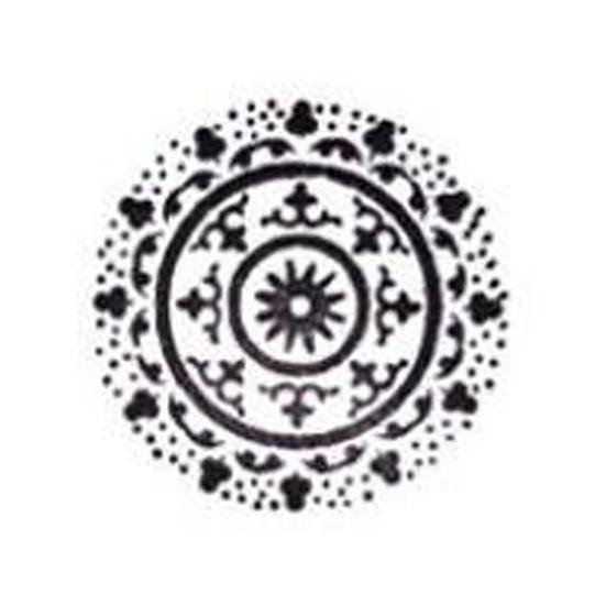 6ks inovativní razítko s širokým použitím opakovaně použitelné kompaktní razítko s květinovým vzorem pro každodenní použití