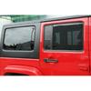 Rear Car Door Triangle Glass Cover Trim Accessories For Jeep Wrangler JK JKU 07+