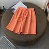 Women's Cotton Blend High-Waist Slimming Wide-Leg Casual Summer Shorts