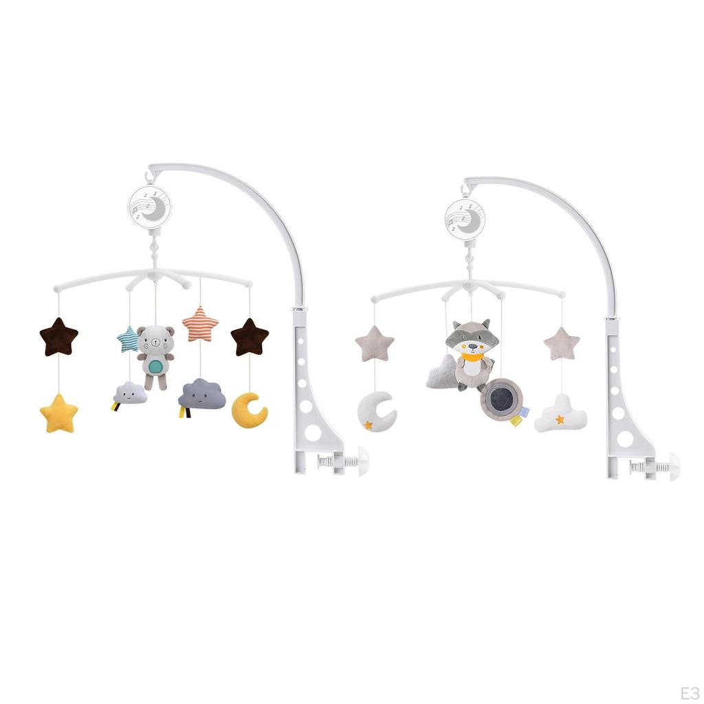 Adorable Baby Mobile Rattle Toy Set for Nursery Decor