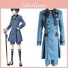 Elegant Black Butler Ciel Phantomhive Cosplay Costume Full Set For Unisex Halloween Events