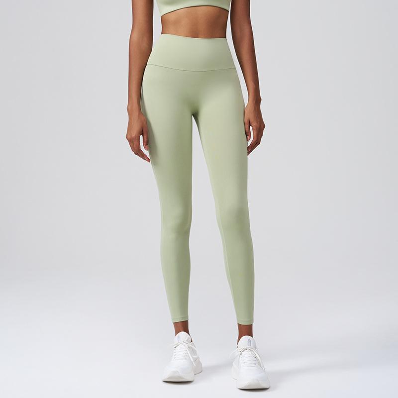 

«Женские штаны для йоги с высокой талией, персиковым поясом, без видимых линий, карманами и складками сзади» Extra Large