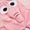 Nose Fleece Pajama Pants 3D Ears Funny Plush Sleepwear Novelty Velvet Elephant Shorts  Unisex