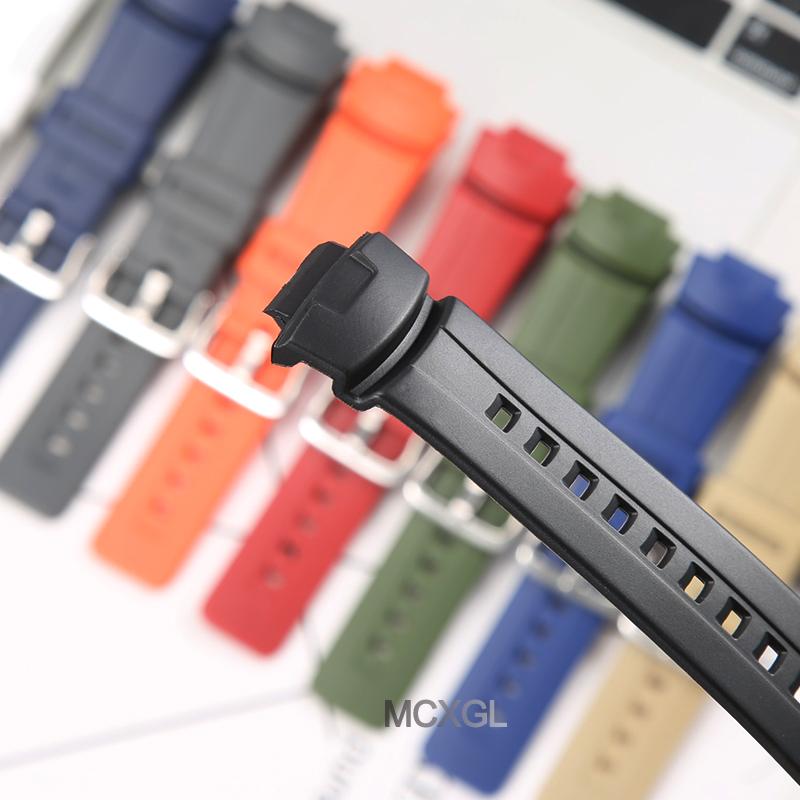 Herren Resin Uhrenarmband Kompatibel für Casio G-100 g101 200 GW-2310 2110 g2300 Damen Gummi Armband Uhrenzubehör