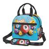 Custom Best Play Bingo Game for Bingo Players Insulated Lunch Bag Reusable Thermal Leakproof Bento Bags with Shoulder Strap
