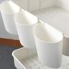 1pc Traditional Style Plastic Hanging Cup Holders, Space-Saving Storage Boxes, Cosmetic Racks, Wall-Mounted Plant Containers