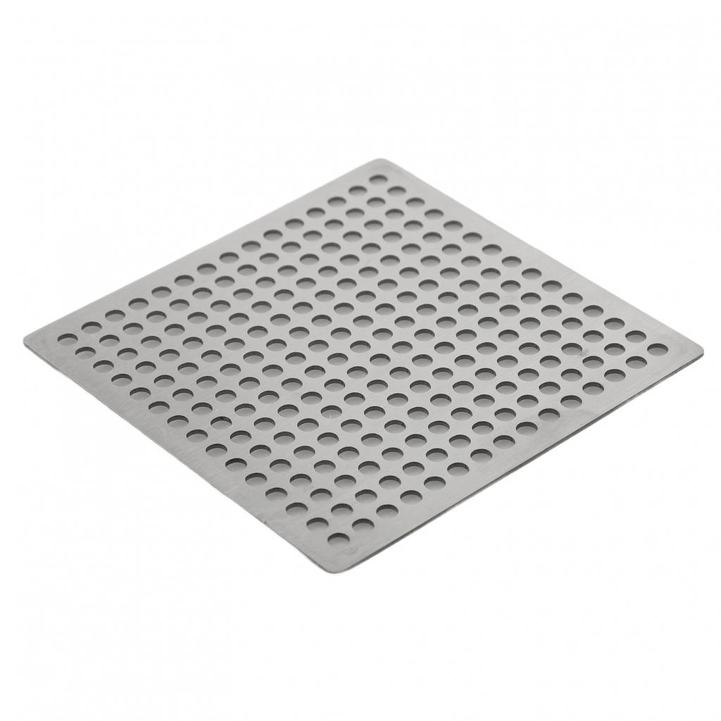 Mantenere gli Scarichi Liberi Scarico Doccia Quadrato in Acciaio Inossidabile Coperchio Filtro Capelli