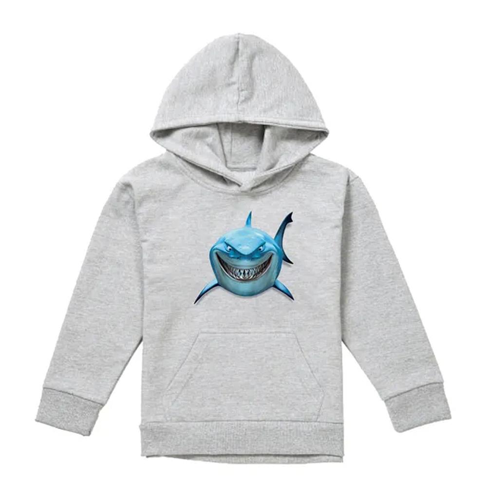 Findet Nemo Kinder/Kinder Hai Lächeln Bruce Kapuzenpullover
