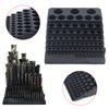 84 Hole Tool Storage Box Milling Cutter Polypropylene Milling Cutter Storage Box CNC Accessories Placement Rack Organizer
