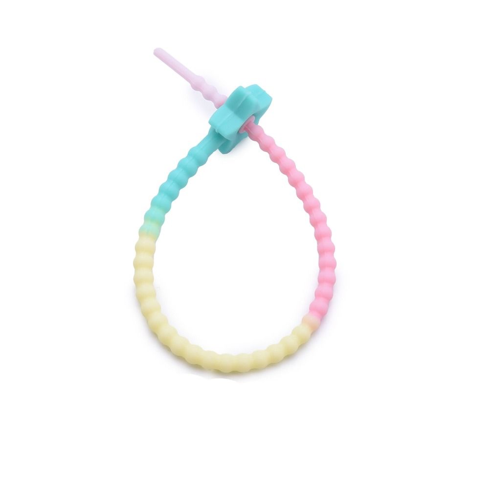 

DIY Радужный Веревочный Ремешок Градиентный Ремешок-Застежка-Молния Модная Сумка-шнурок для Мобильного Телефона 11