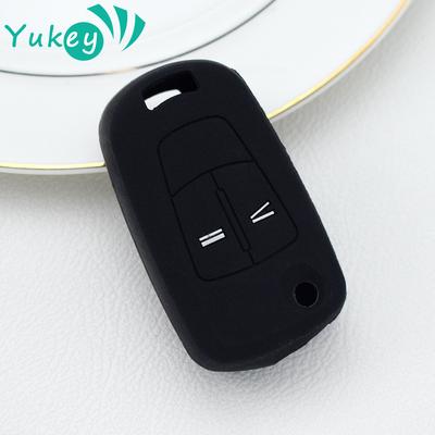 2 Buttons Silicone Flip Folding Remote Car Key Cover Fob Case Shell for Opel Vauxhall Corsa D Astra J G Zafira A Vectra B Mokka
