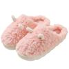 Cartoon Fluffy Shoes Outer Wear Autumn and Winter Indoor Home Couple Warm Velvet Cotton Slippers Outdoor Shoes