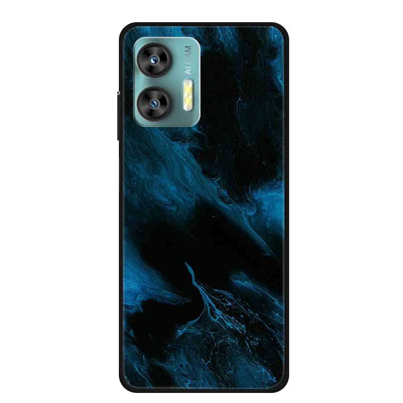 Pro Oukitel C36 C35 Pouzdro Luxusní TPU Měkké Silikonové Pouzdra na Telefon Zadní Kryt pro Oukitel C35 OukitelC36 Nárazuvzdorné Květiny Fundas